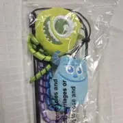New PIXAR Chewy Mike Wazowski & Sulley Teaser Cat Toy with Catnip 18" Wand