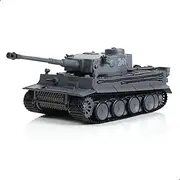 NUOTIE 1/72 Scale Tiger I Military Heavy Tank Model Classic WWII German Diecast Vehicle Tank Model with Transparent Storage Box Gift or Collection for Adults