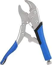 Curved Jaw Grip Locking Pliers, Heat Treated Operation Handle, Riveting and Welding Clamping Tool