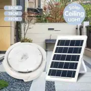 Solar Power Ceiling Light Home Pendant Light Corridor Lamp w/ Remote Control