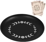 VINTORKY Elegant Candle Holder Plate Multi Functional Altar Tray for Tealight Pillar Candles Stylish Practical Design for Home Decor Drip Tray to Protect Surfaces