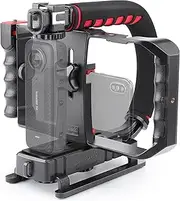 Zeadio Camera Smartphone Stabilizer, Handheld stabilizer with Smartphone Video Rig for All Camera Camcorder and Smartphones