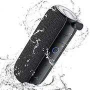 SANAG Portable Bluetooth Speaker, 360 HD Surround Loud Sound and Deep Bass, 25W Wireless Stereo Dual Pairing, IPX7 Waterproof, Bluetooth 5.0, 24H Playtime for Outdoors, Travel, Home and Party