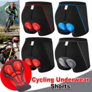 Men's Cycling Shorts Compression Underwear Sponge Gel 3D Padded Bike Short Pants