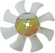 ZFGVGNMTYA YM129916-44740 Fan Blade, Cooling Fan Compatible with Yanmar Engine 4TNV88 4D88 4TNE88 Compatible with Komatsu Excavator PC40 129916-44740 Fans and Kits
