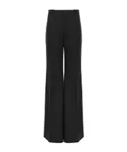 flared tailored trousers FR40 black
