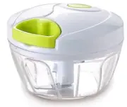 Fruit Vegetable Onion Garlic Cutter Press Manual Food Speedy Chopper Slicer Mini