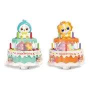 Electric Toy Cartoon Music Light Singing Light up Birthday Cake Interactive Toy