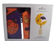 Hallmark Miniature Halloween Tree Topper & 12" Skirt New