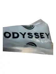 ODYSSEY White & Black Dual-Tone Swirl Pattern Blade Putter Headcover