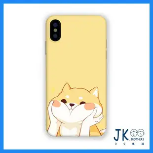 iPhone 手機殼 保護殼 全包軟殼 柴犬 捏臉柴犬 iPhone X/6/7/8 Plus