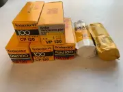 Kodak GA CP VP PMC 120 7 Rolls Unused