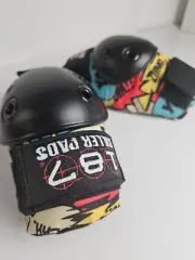 187 ELBOW PADS XS Comic Rollerskating Skateboard NEW FREE POSTAGE