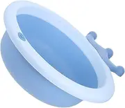 Hohopeti Infant Wash Basin Bath Suction Spinners Collapsible Basin for Cleaning
