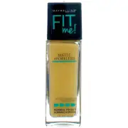 5 Pack Maybelline Fit Me Matte + Poreless Foundation, Classic Ivory 120, 1 fl oz