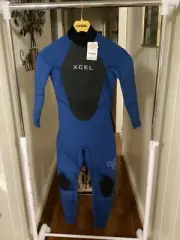 XCEL Youth 3.2 mm Full Wetsuit - Blue/Black - Size 12 Brand New