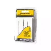 Woodland Scenics 5641 | Just Plug Lighting System - Lamp Post Street Lights | N