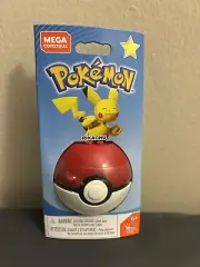 MEGA Construx PIKACHU Pokemon Eyes Closed Series Star (GFC86) Nintendo