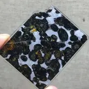 115.75Ct Brenham Olive Meteorite Pendant Olive Meteorite Slice