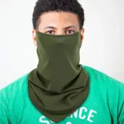 UV Sun Protection Mask Half Mask With Ear Loops Outdoors Neck Gaiter Balaclava