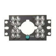 Security Camera 18 LED 5mm 850nm IR Infrared Illuminator Board Plate for Auto Car