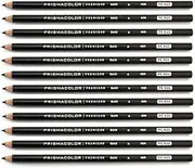 Prismacolor 935P Colored Pencils44; Black - One Dozen Pencils