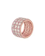 Diana M. Fine Jewelry 18K Rose Gold 11.23 ct. tw. Diamond Ring