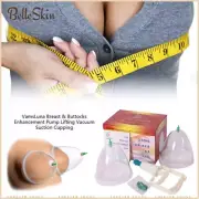 Breast Buttocks Enlargement Massager Pump Suction Vacuum Therapy Cupping Lifting