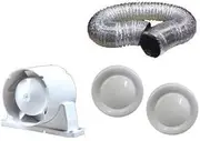 Heat Transfer Kit - Basic 1 to 1 Room with Flexible Duct for Efficient Airflow | Easy Installation