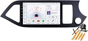 Car Stereo Android 13.0 Radio for KIA Morning 2 Picanto 2011-2017 GPS Sat Navigation 9'' Touchscreen DVD Multimedia Video Player FM BT Receiver with Carplay 4G 5G WiFi SWC,Rhd,M6 Pro1