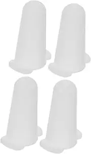 GRADENEVE 4pcs Silicone Cake Decorating Kit Covers Piping Tip Protectors Dessert Nozzle Covers Baking Tool Set for Smooth Decorations