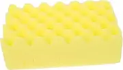 TOKIDNY Car Cleaning Sponge Durable Auto Cleaning Scrubber with Eye Catching Design for Quick and Efficient Grime Removal Vibrant