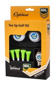 Parramatta Eels NRL Golf Tee Up Gift Pack