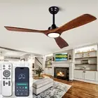 Ceiling Fans with Lights, 52 Inch Ceiling Fan with Remote/APP Control,3CCT Di...