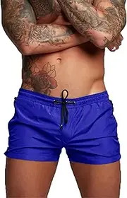 [TMEOG] Swimming Shorts for Men, Swimming Trunks, Short Swimming Trunks, Men's Swimming Trunks, Boxer Swimming Trunks, Water Sports Shorts, Quick-Drying Swimming Shorts with Zip