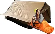 Waterproof Tent - Portable Shelter for Hiking | Breathable Weatherproof 1-2 Person Tent for Camping Hunting Hiking Travel Outdoors