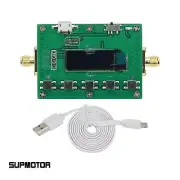 6GHz RF Digital Attenuator Module 30DB Step 0.25DB OLED CNC Aluminum Alloy Shell