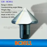 Deburring System countersinking chamfering Blades BC3011 Compatible