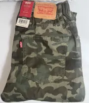 NWT Levi's Jogger Pull On Taper Stretch Pants Size 16 Regular 28x30 Camo