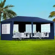 Instahut Gazebo 3x6m Marquee Wedding Party Tent Outdoor Camping Side Wall Canopy