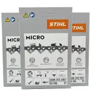 26RM 67 DL 3 pcs x STIHL .325″ 1.6 mm Chain for 16"/40 cm bar OEM 3686 005 0067