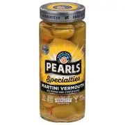 Pearls Specialties Martini Vermouth Red Pepper Hand Stuffed Olives