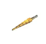 3/16" To 1/2" Titanium Step Drill Bit 12 Sizes M2 HEX