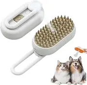 DWYYWSM Cat Steam Brush for Shedding, Steam Brush for Indoor Cats, Water Brush, Cat Spray Mist Massaging Brush, Pet Hair Removal Brush, Suitable for Cats, Dogs and Rabbits, Cat Cleaning Brush