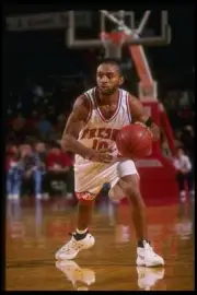 Guard Dominick Young Fresno State Bulldogs moves the ball the Sant- Old Photo