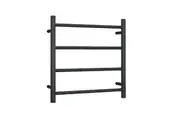 Thermogroup Towel Rail 550x550mm (Heated) Matte Black SR2512B