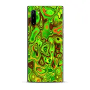 Skins Decal Wrap for Samsung Galaxy Note 10 green glass trippy psychedelic