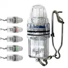 Waterproof LED Flashing Mini Deep Drop Underwater Lights Fish Lure LED Lamp