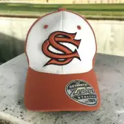 Zephyr Youth Kids Baseball Cap Orange Fitted Stretch NEW Trucker Hat Gift Player