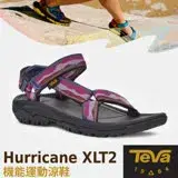 【美國 TEVA】女 抗菌Hurricane XLT2 可調式 運動織帶涼鞋(含鞋袋)/1019235VBIN野地靛藍紫